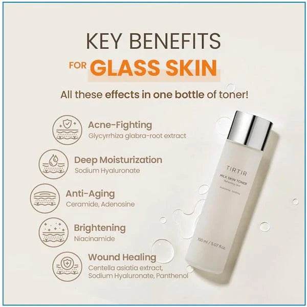 TIRTIR Milk Skin Toner Refreshing Skin ( The Savings Spot Sale ) - The Body Essential