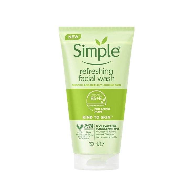 Simple Kind to Skin Refreshing Facial Wash - The Body Essential