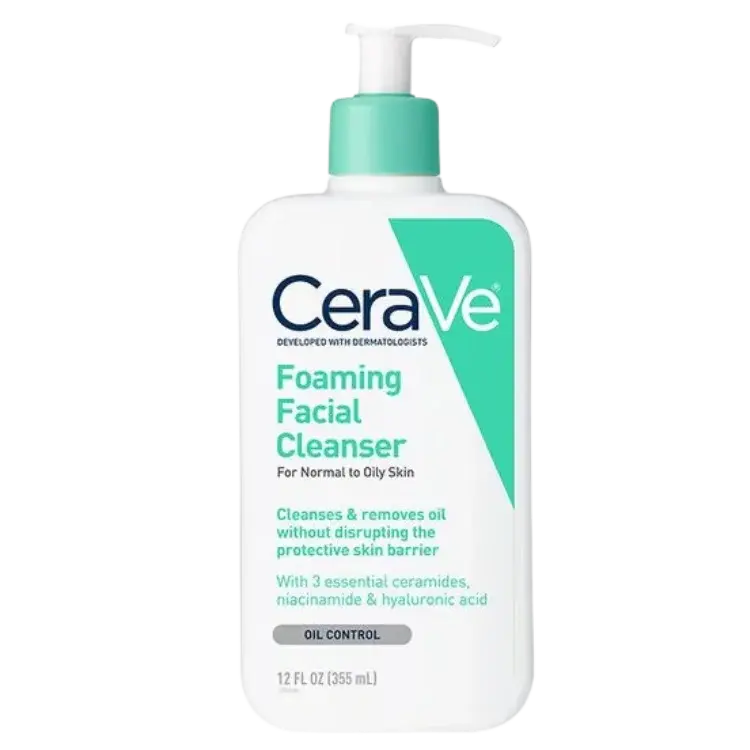 CeraVe Foaming Facial Cleanser | Oily Skin to Normal