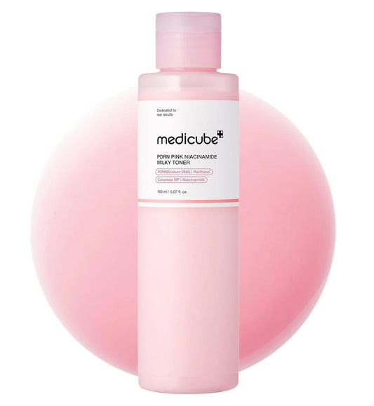 Medicube PDRN Pink Niacinamide Milky Toner – 150ml