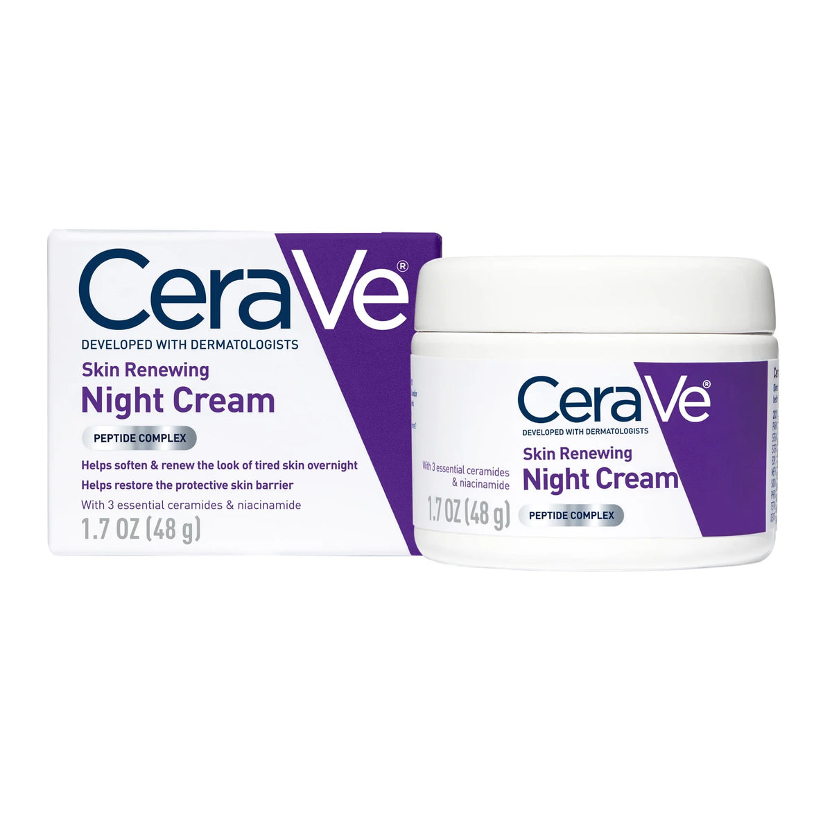 CeraVe Night Cream – Skin Renewing Night Cream
