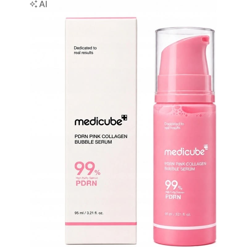 Medicube PDRN Pink Bubble Serum