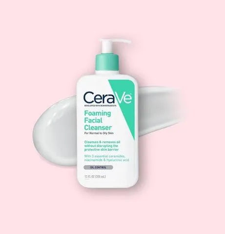 CeraVe Foaming Facial Cleanser - The Body Essential