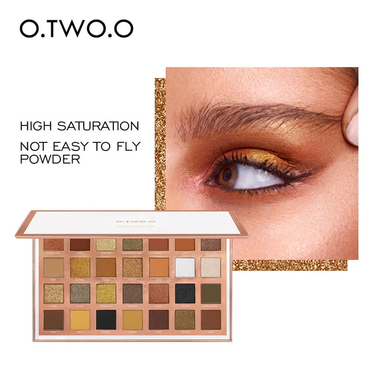 O.TWO.O EYE ESSENCE PALETTE (28 COLORS EYESHADOW) - The Body Essential