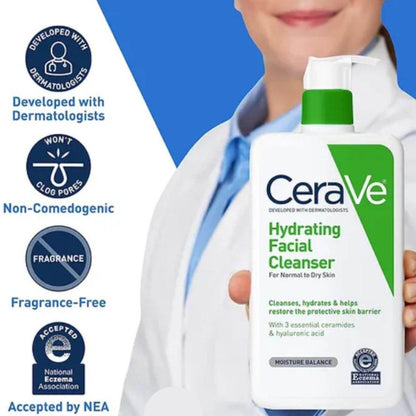 CeraVe - Hydrating Facial Cleanser - The Body Essential