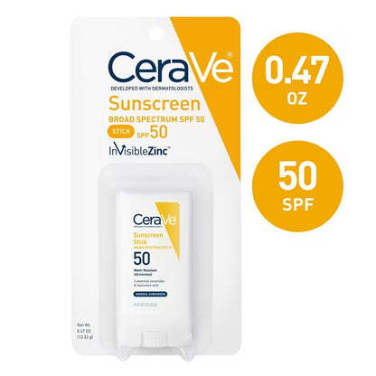 CeraVe Mineral Sunscreen Stick SPF 50