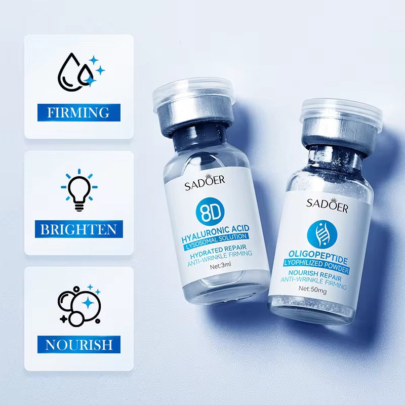 SADOER 8D Hyaluronic Acid Anti-Aging Freeze Day Set – Deep Hydration & Youthful Glow ( The Savings Spot Sale )