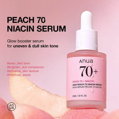 ANUA Peach 70 Niacinamide Serum ( The Savings Spot Sale ) - The Body Essential