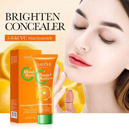 SADOER Vitamin C Moisture Body Plain Makeup Cream ( The Savings Spot Sale )