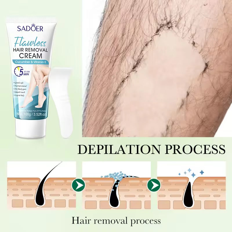 SADOER Flawless Hair Removing Cream ( The Savings Spot Sale )