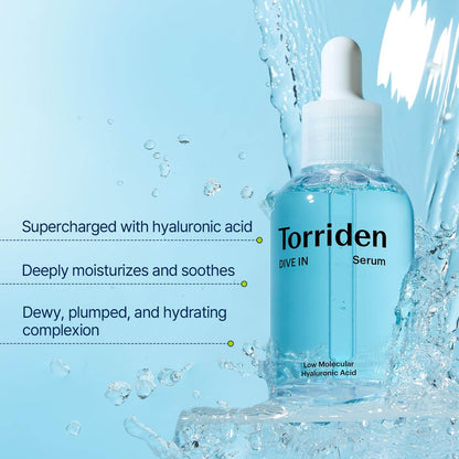 Torriden Dive In Serum | Deep Hydration to Get Glow Skin | Korean Facial Serum ( The Savings Spot Sale ) - The Body Essential