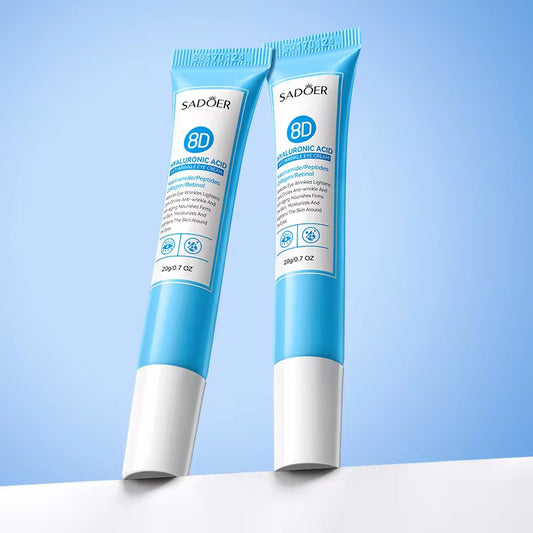 SADOER 8D Hyaluronic Acid Anti-Wrinkle Eye Cream – Deep Hydration & Youthful Eyes ( The Savings Spot Sale )