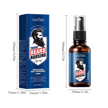SADOER Thick Beard Nursing Spary ( The Savings Spot Sale )