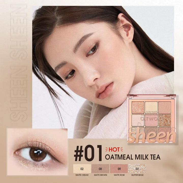 O.TWO.O SHEEN LOVE MARK EYESHADOW PALETTE - The Body Essential