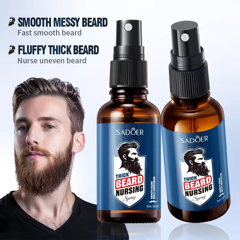 SADOER Thick Beard Nursing Spary ( The Savings Spot Sale )