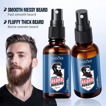 SADOER Thick Beard Nursing Spary ( The Savings Spot Sale )