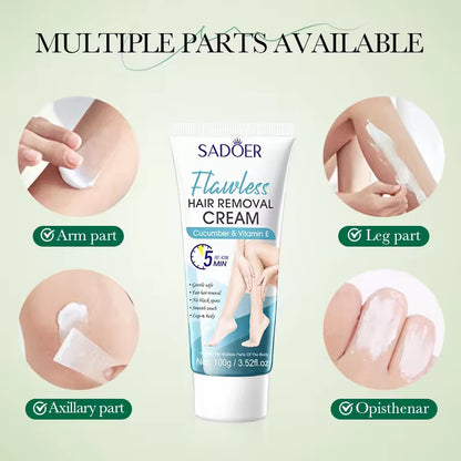 SADOER Flawless Hair Removing Cream ( The Savings Spot Sale )