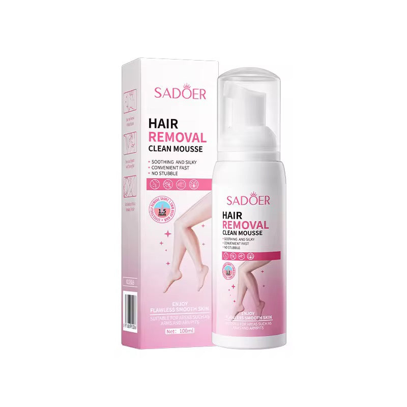 SADOER Hair Removal Clean Mousse — Gentle, Effective, Smooth Skin Solution ( The Savings Spot Sale )