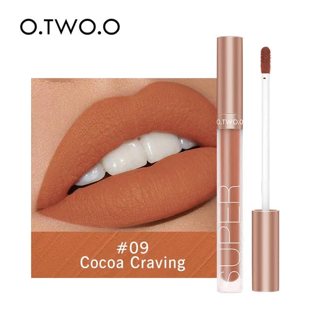 O.TWO.O HONEY WHISPER VELVET MATTE LIP GLAZE - The Body Essential