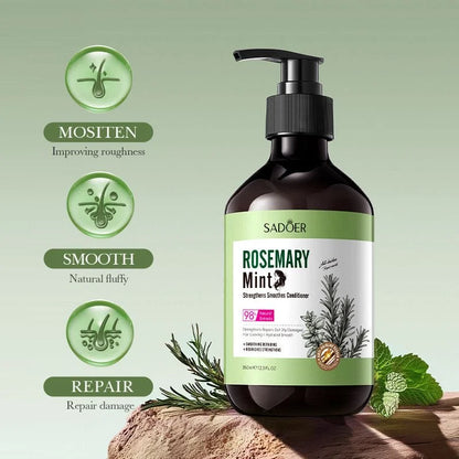 SADOER Rosemary Mint Conditioner – Refresh, Strengthen & Revitalize Your Hair ( The Savings Spot Sale )