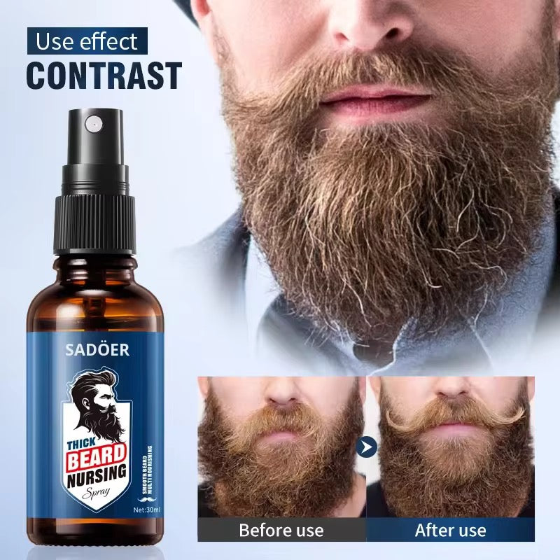 SADOER Thick Beard Nursing Spary ( The Savings Spot Sale )