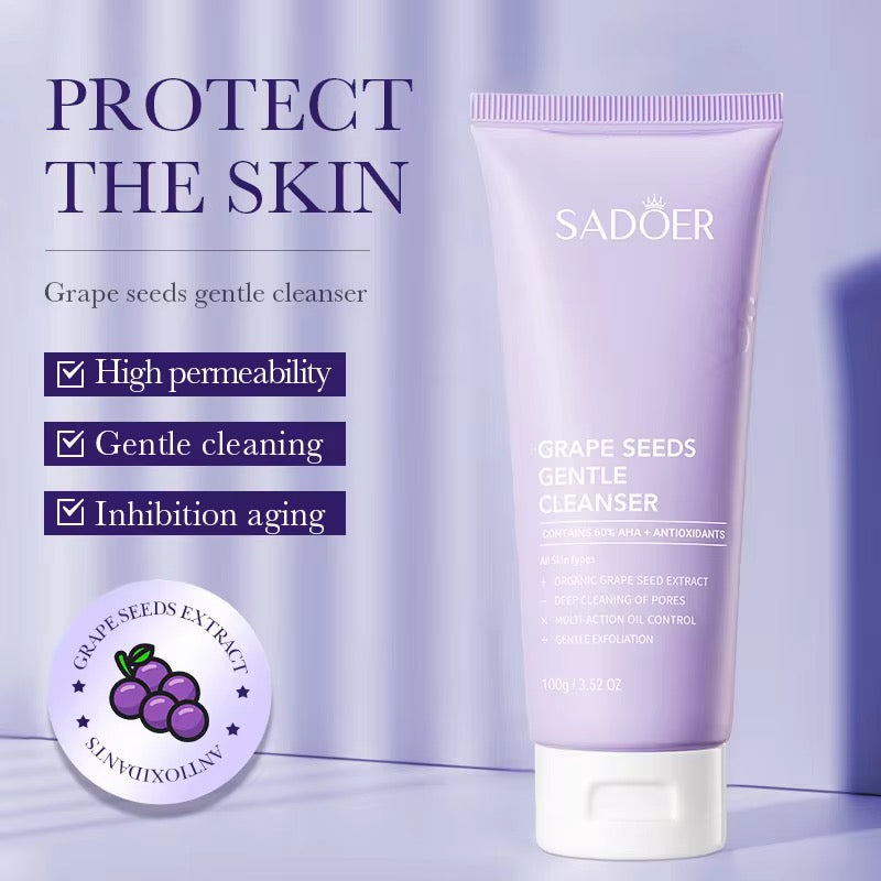 SADOER Grape Seeds Gentle Cleanser ( The Savings Spot Sale )