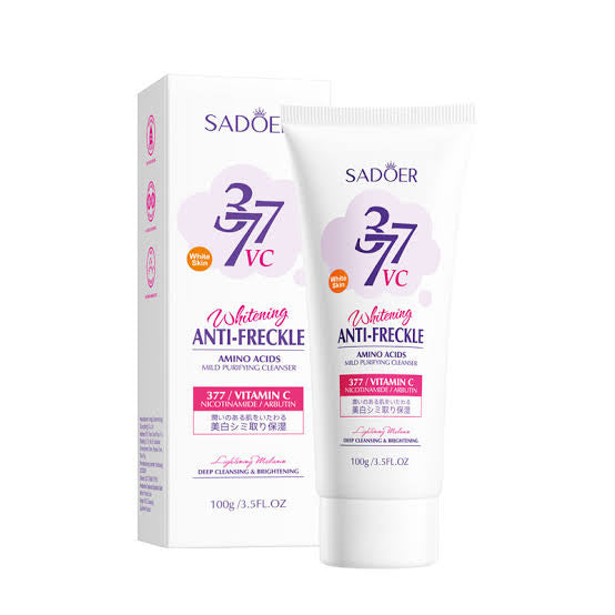 SADOER 377 VC Whitening Anti-Freckle Mild Purifying Cleanser ( The Savings Spot Sale )