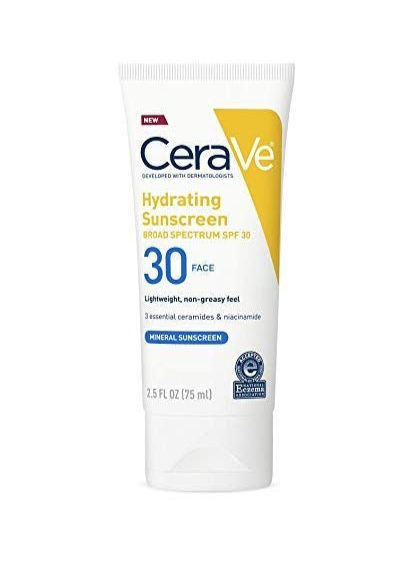 CeraVe New Hydrating Mineral Sunscreen