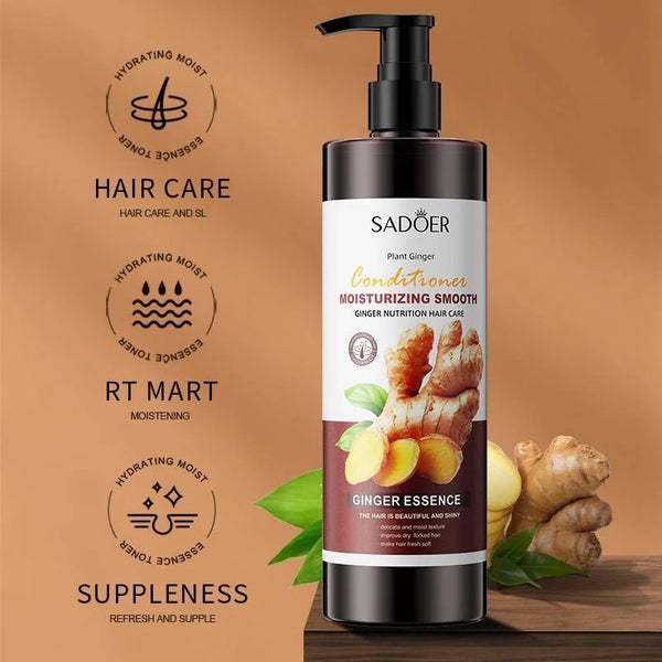 SADOER Ginger Nutrition Hair Mask | Deep Repair & Hair Growth Treatment for Strong, Healthy Hair ( The Savings Spot Sale )