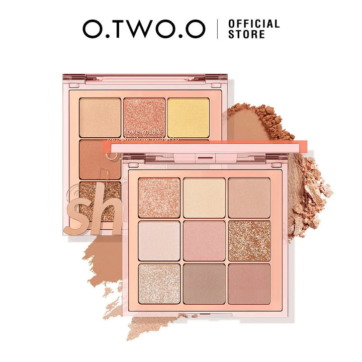 O.TWO.O SHEEN LOVE MARK EYESHADOW PALETTE - The Body Essential