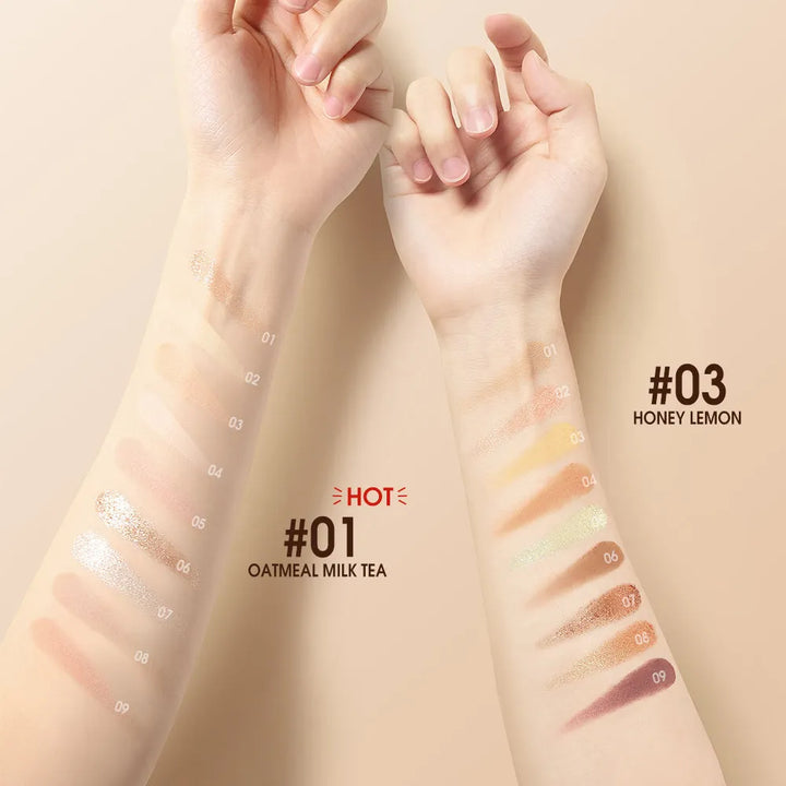 O.TWO.O SHEEN LOVE MARK EYESHADOW PALETTE - The Body Essential