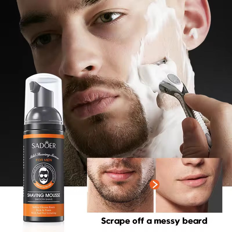 SADOER Shaving Mousse Smooth Shave For Men ( The Savings Spot Sale )
