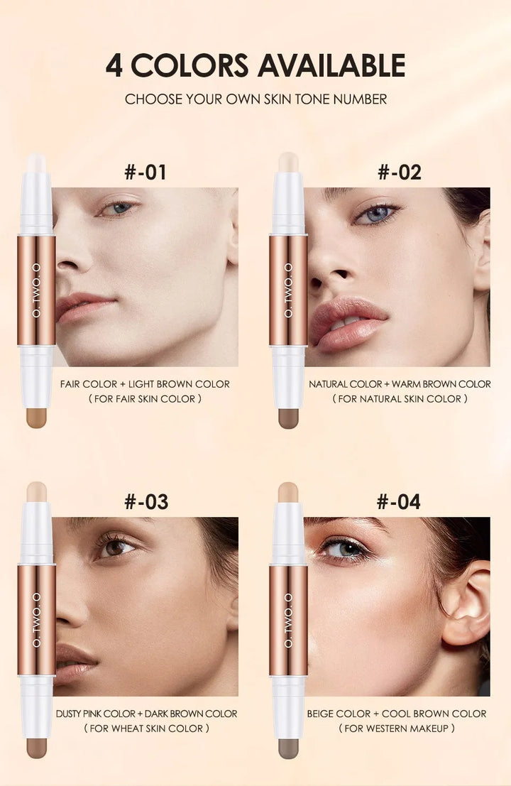 O.TWO.O GLOW LIFT LIGHT SHADOW CONTOUR STICK - The Body Essential