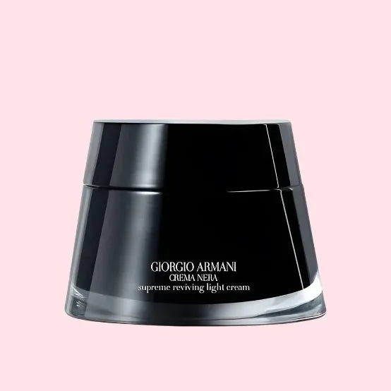 Giorgio Armani Crema Nera Supreme Reviving Light Cream – Anti-Aging Moisturizer - The Body Essential