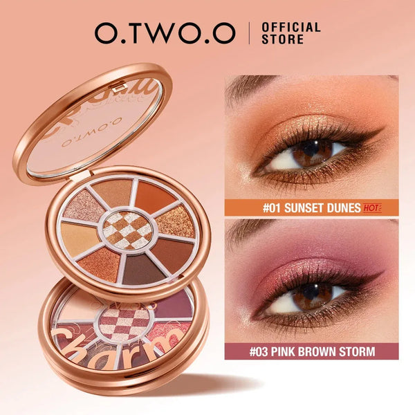 O.TWO.O CHARM LOVE MARK EYESHADOW PALETTE - The Body Essential