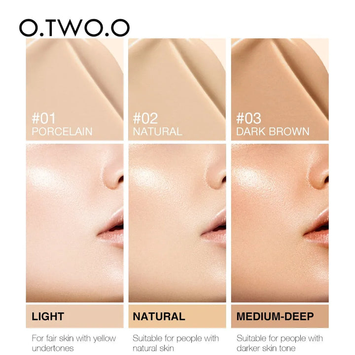 O.TWO.O LIQUID DROP FOUNDATION - The Body Essential