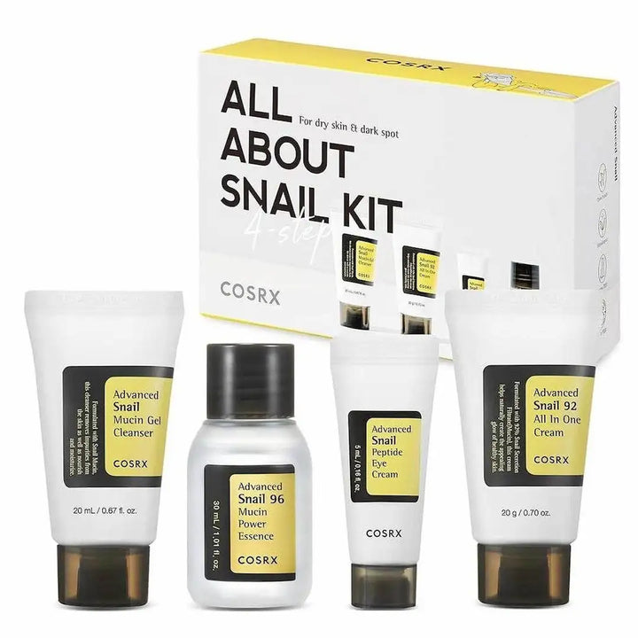 COSRS All About Snail Kit For Dry Skin & Dark Spot - The Body Essential