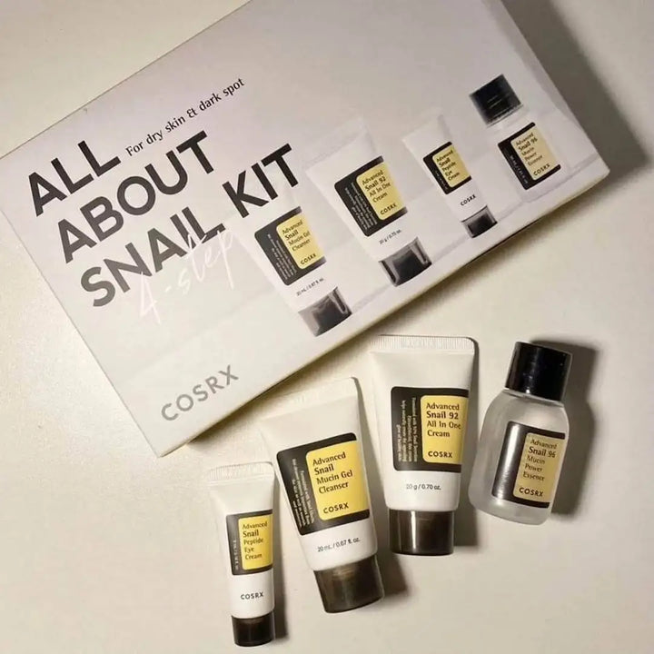 COSRS All About Snail Kit For Dry Skin & Dark Spot - The Body Essential