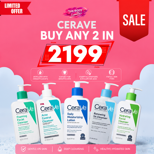 Buy Any 2 Cleansers - Moisturizers Limited Time Offer !