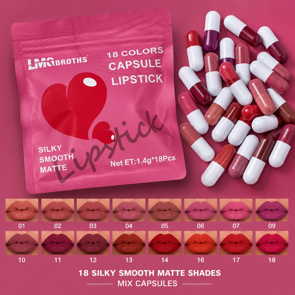 LMG 18 Color Lipstick