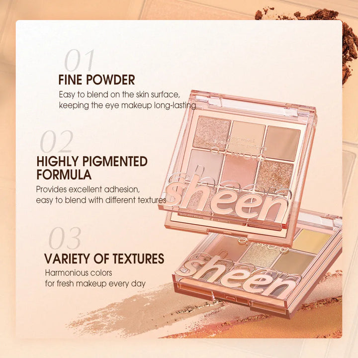 O.TWO.O SHEEN LOVE MARK EYESHADOW PALETTE - The Body Essential