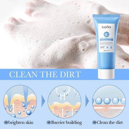 SADOER 8D Hyaluronic Acid Gentle Cleanser ( The Savings Spot Sale )