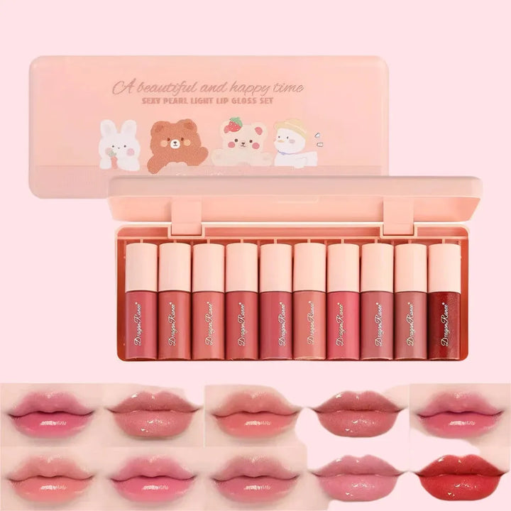 Dragon Ranee Sexy Pearl Light Lipgloss Set - The Body Essential