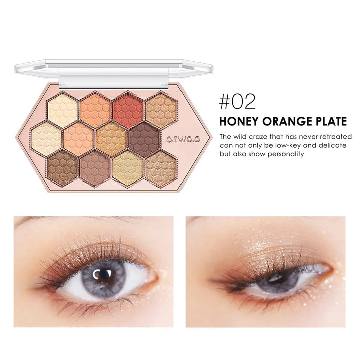 O.TWO.O HONEYCOMB EYESHADOW PALETTE - The Body Essential