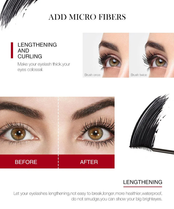 O.TWO.O 3D INSTANT OVERSIZE VOLUME LENGTHENING MASCARA - The Body Essential