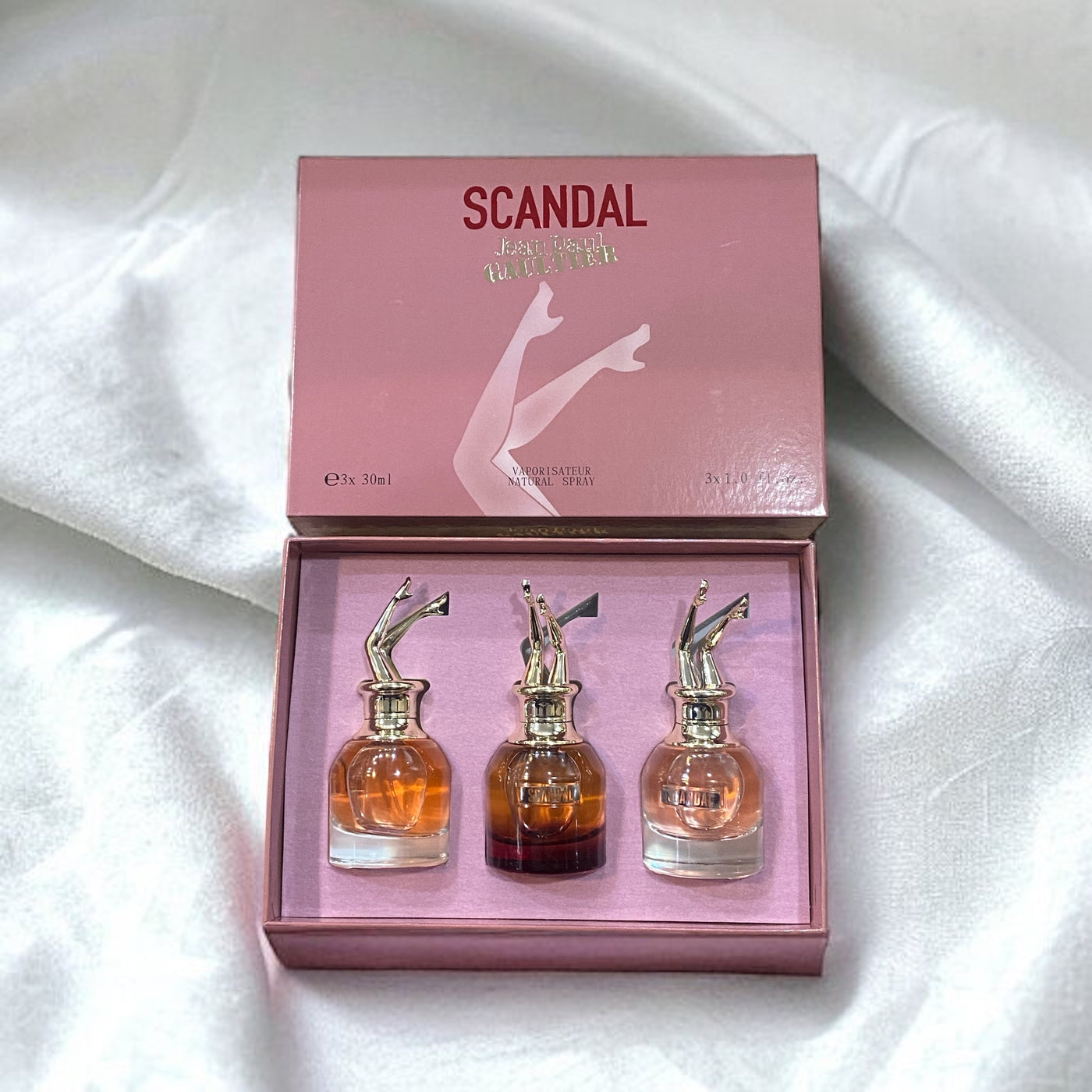 SCANDAL Perfume Set 3 Pcs ( Original Leftovers )