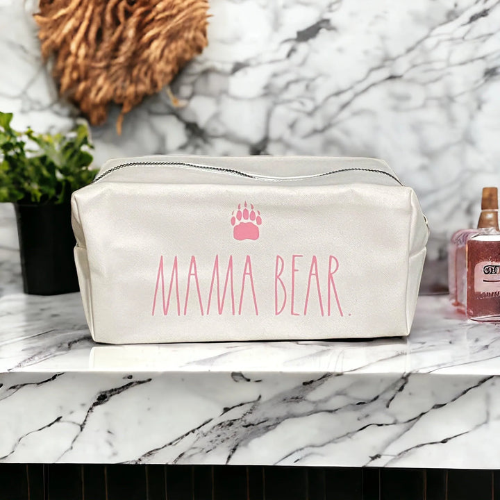 Rae Dunn Cosmetic Bag – Chic Travel Makeup Organizer - The Body Essential