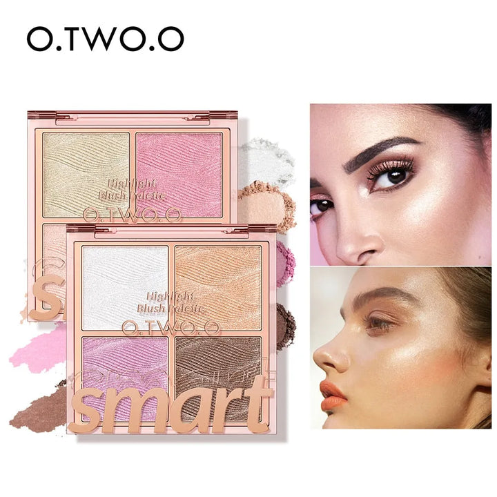 O.TWO.O SMART HIGHLIGHT AND BLUSH PALETTE - The Body Essential