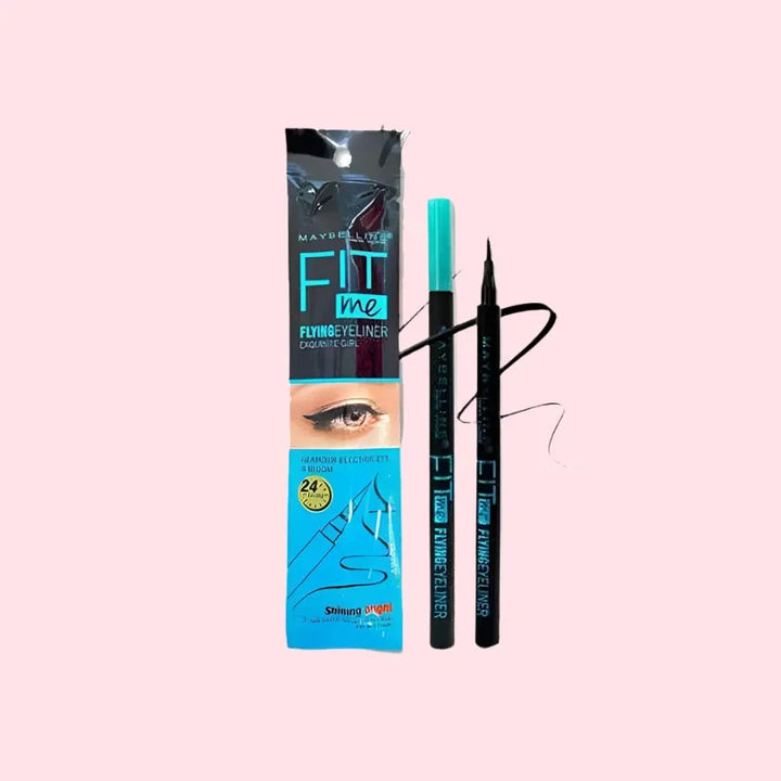 Maybelline Fit Me Flying Eyeliner - Precision, Long-Lasting, Waterproof Formula - The Body Essential