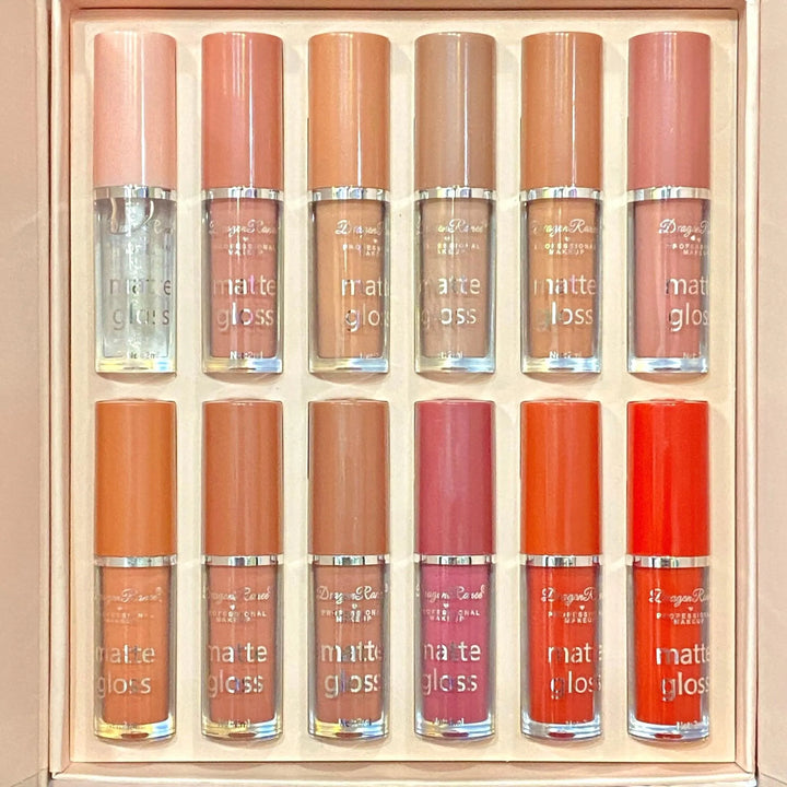 Dragon Ranee 12 Pcs Lipglosses Pack - The Body Essential